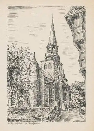 Alt Hildesheim. St. Michael (Michaeliskirche)