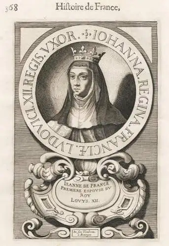 Johanna Regina Franciae Ludovici XII Regis Uxor - Anne de Bretagne (1477-1514) / Queen of France Reine / Köni