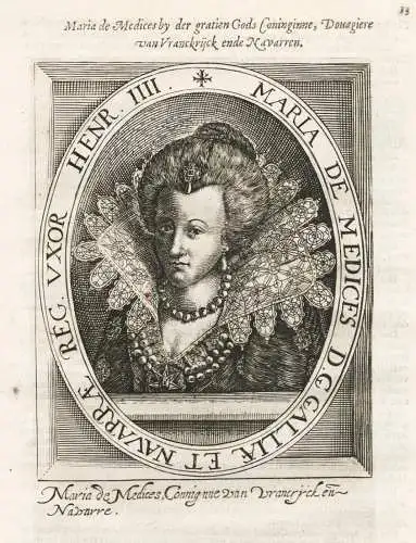 Maria de Medices... - Maria de' Medici (1575-1642) Queen of France and Navarre / Königin Frankreich Navarra -
