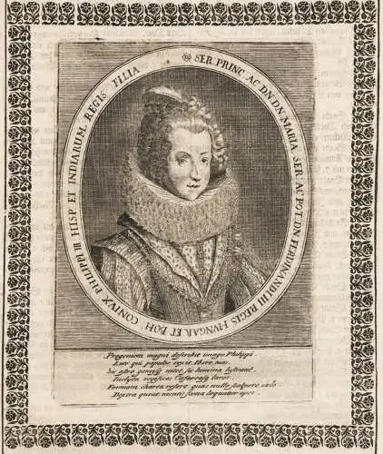 Ser. Princ. Ac. Dn. Dn. Maria Ser. Ac. Pot. Dn. Ferdinandi III Regis... - Maria Anna von Spanien (1606-1646) E