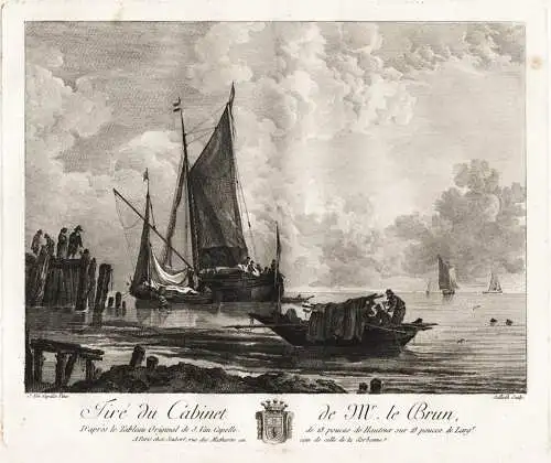 Boats at sea / Seelandschaft Landschaft / Marine Schiffe