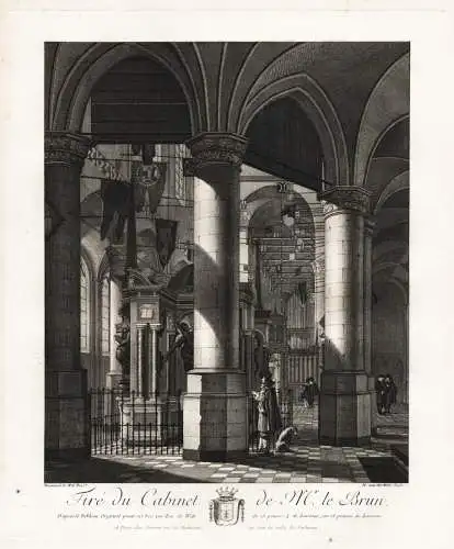 (Interior of a Dutch church) - Kirche eglise / Holland Nederland Netherlands