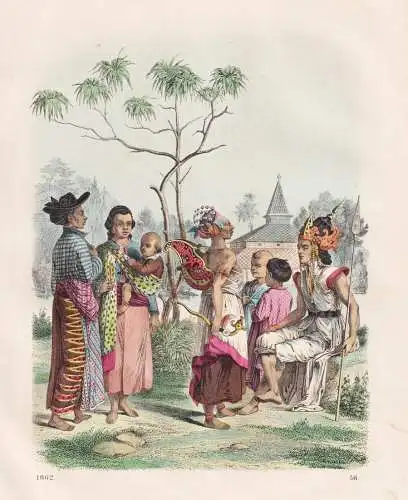 (Trachten aus Java) - Java Indonesien Indonesia / Tracht costume Trachten costumes