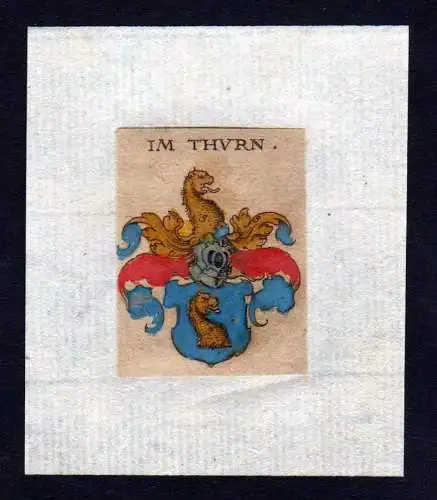 h. Im Thurn Thurm Wappen Adel coat of arms heraldry Heraldik