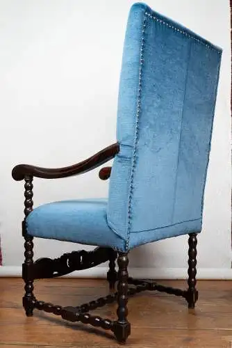 Französischer Fauteuils ca. 1860 Nussbaum