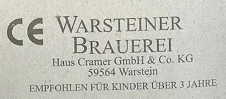 Bier-Werbetruck-LKW- Warsteiner     Nr.11