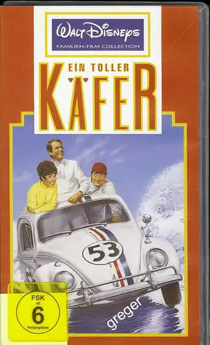 VHS Video Film-  Ein toller Käfer     52