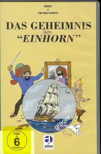 VHS Video Film-   Das Geheimnis der "Einhorn"     57