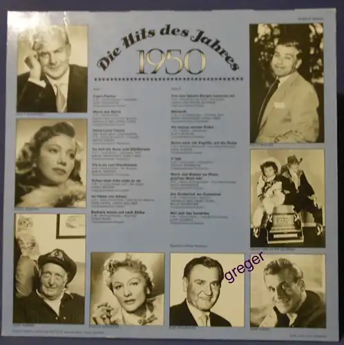 LP Die Hits des Jahres 1950 Nr.1