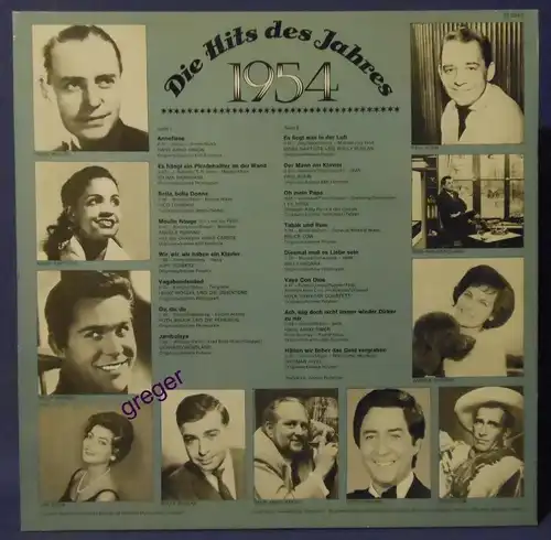LP Die Hits des Jahres 1954   Nr.5