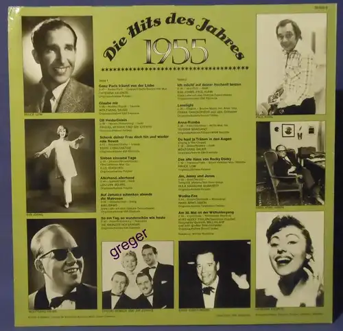 LP Die Hits des Jahres  1955  Nr.6