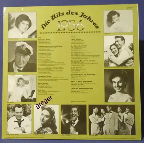 LP Die Hits des Jahres  1956  Nr.7