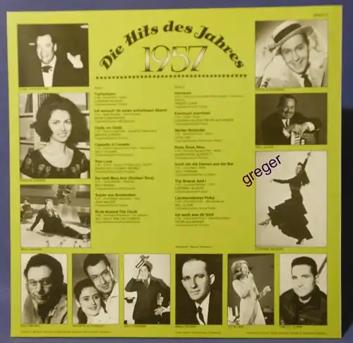 LP Die Hits des Jahres  1957  Nr.8