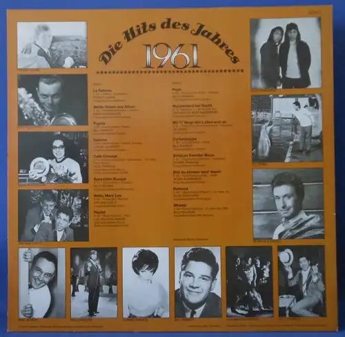 LP Die Hits des Jahres  1961  Nr.12