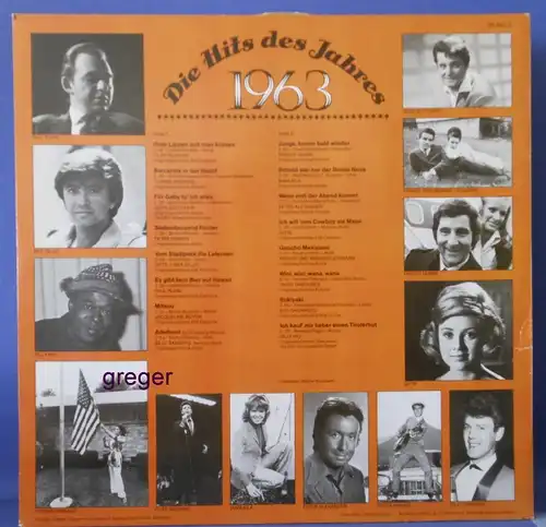 LP Die Hits des Jahres  1963  Nr.14