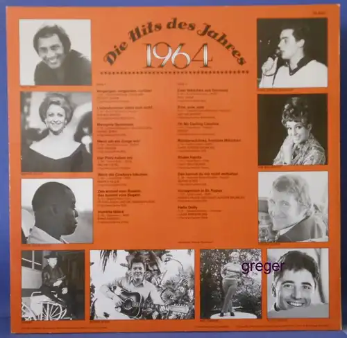 LP Die Hits des Jahres  1964  Nr.15