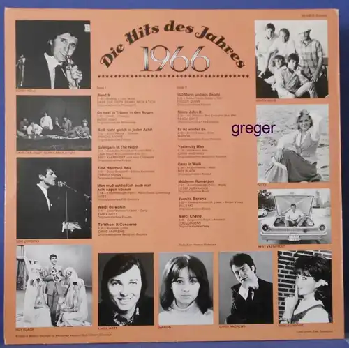 LP Die Hits des Jahres  1966  Nr.17