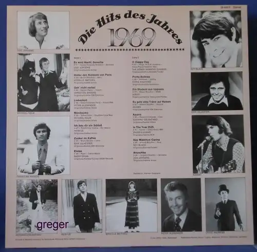 LP Die Hits des Jahres  1969  Nr.20