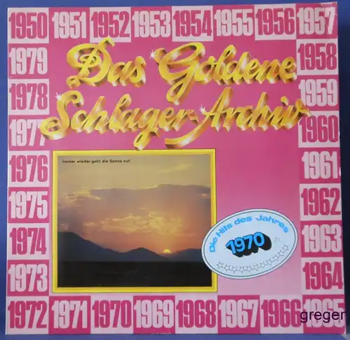 LP Die Hits des Jahres  1970  Nr.21