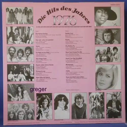 LP Die Hits des Jahres  1976  Nr.27