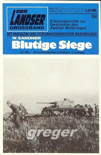 Der Landser Grossband Nr.524