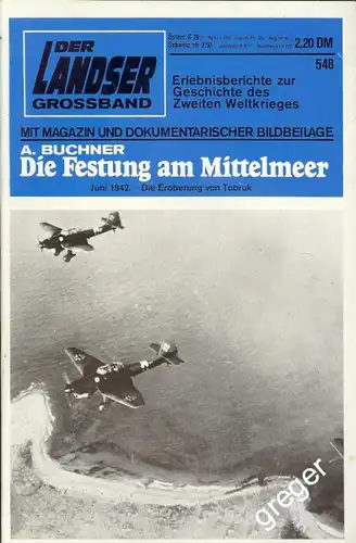 Der Landser Grossband Nr.548
