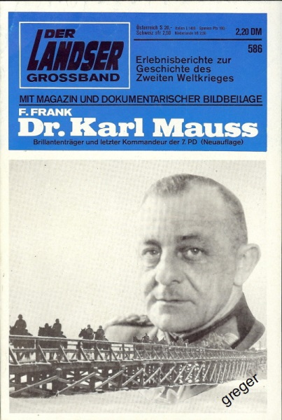 Der Landser Grossband Nr.586 Nr. Grossband Nr.586 oldthing Militär