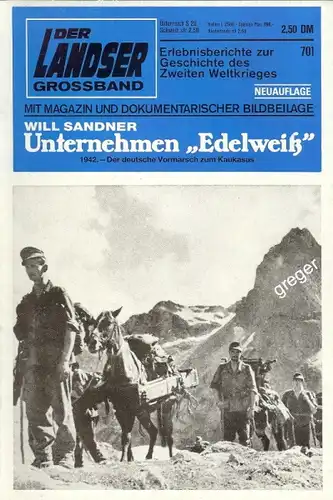 Der Landser Grossband Nr.701