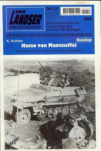 Der Landser Grossband Nr.1018