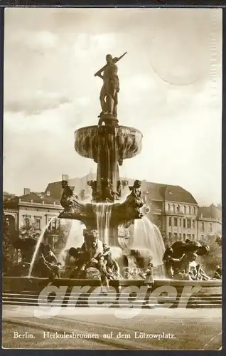 AK Deutsches Reich 1928 Berlin, Herkulesbrunnen - 8/8 