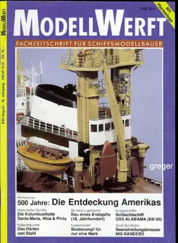 Modellwerft  8/92 a