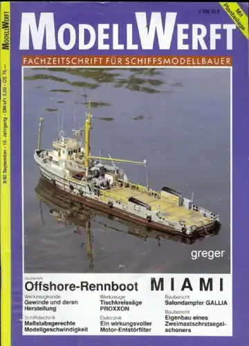 Modellwerft  9/92 a