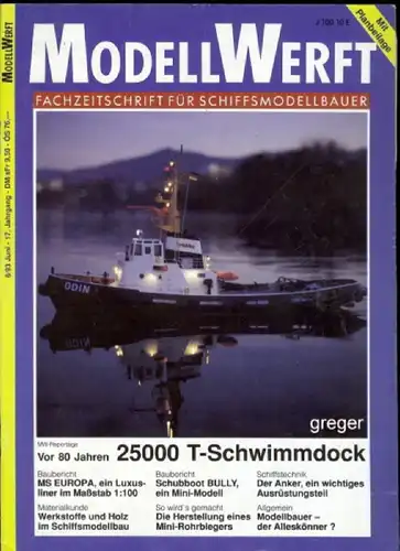 Modellwerft  6/93 b