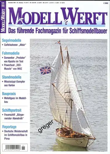 Modell Werft   11/04 a
