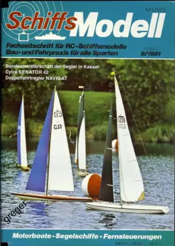 Schiffsmodell  8/81 c
