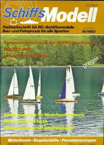 Schiffsmodell     10/83 b