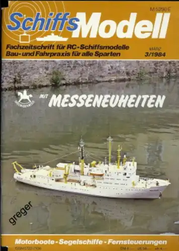 Schiffsmodell       3/84 b