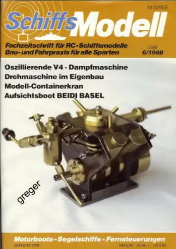 Schiffsmodell    6/88 a