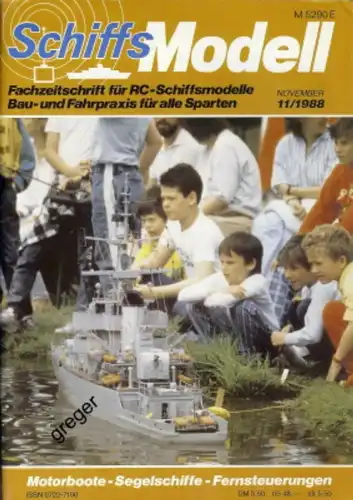 Schiffsmodell   11/88 a