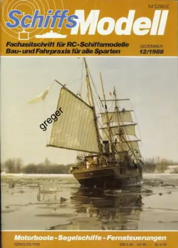Schiffsmodell   12/88 a