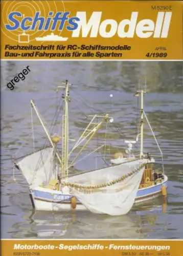 Schiffsmodell    4/89 a 