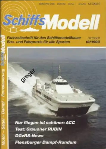 Schiffsmodell  10/93 a