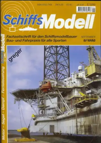 Schiffsmodell  9/98 a