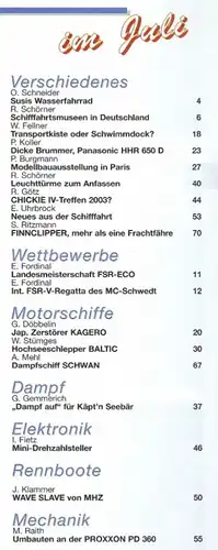 Schiffsmodell 7/02 