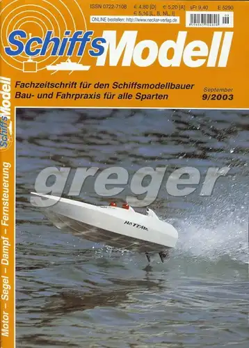 Schiffsmodell  9/03 b