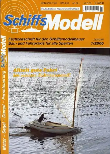 Schiffsmodell  1/00 b abl