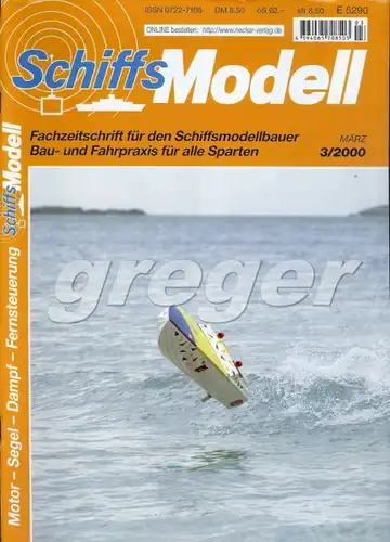 Schiffsmodell  3/00 b abl