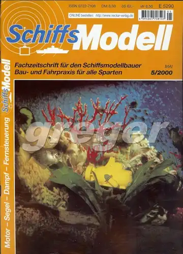 Schiffsmodell 5/00 b abl