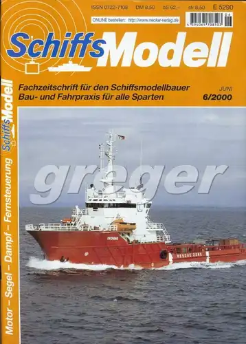 Schiffsmodell 6/00 b abl