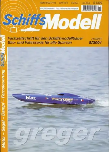 Schiffsmodell 8/01 b abl